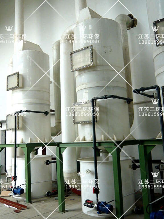玻璃弹珠滤料型废气净化塔 塑料废气净化塔 玻璃弹珠滤料型废气净化塔 塑料废气净化塔